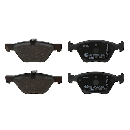 Ate Brake Pad Set, 607087 607087
